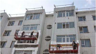 白色外墙涂料涂装工程施工二遍腻子一遍底漆二遍面漆图1