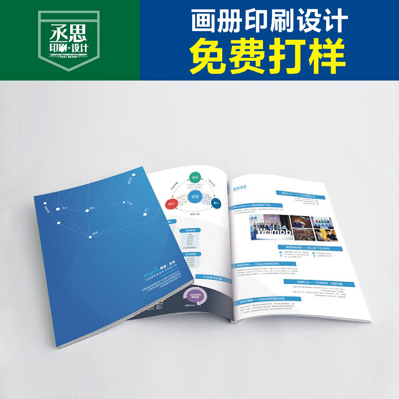 画册印刷厂定制企业画册 建筑画册印刷 样本设计涂料画册印刷图2