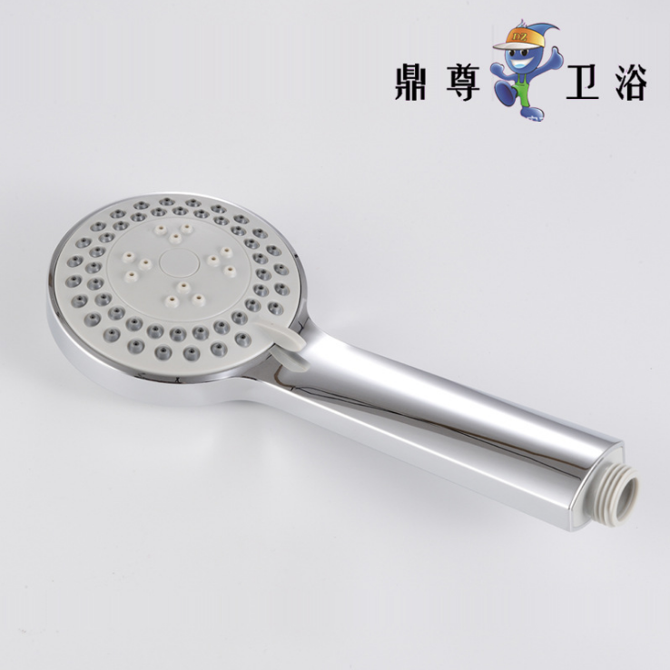 品牌招商【黄铜淋浴杆】花洒套装 增压圆形花洒头淋浴套装厂家图2