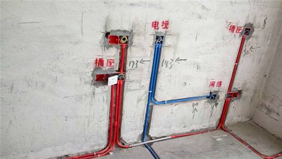 家装开槽水管开槽施工直径36一根管子50mm*50mm砖墙图2