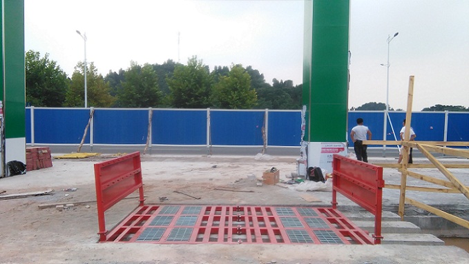 襄阳谷城工地感应洗车机 工地专用洗轮机 建筑工地自动洗车机图2