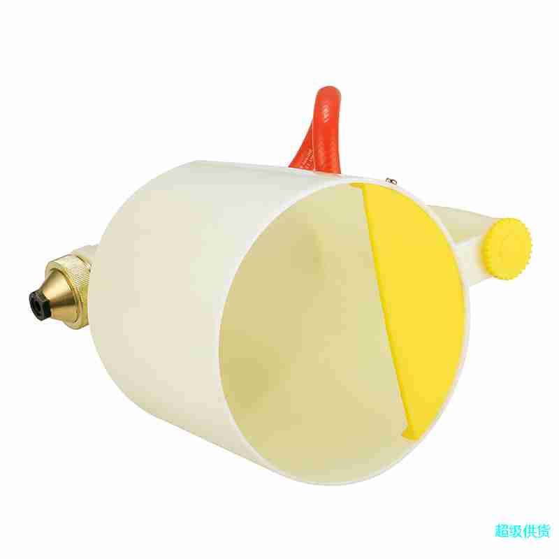 真实漆喷枪腻子粉乳胶漆喷涂机喷外墙涂料漆枪塑料弹涂枪带调图3