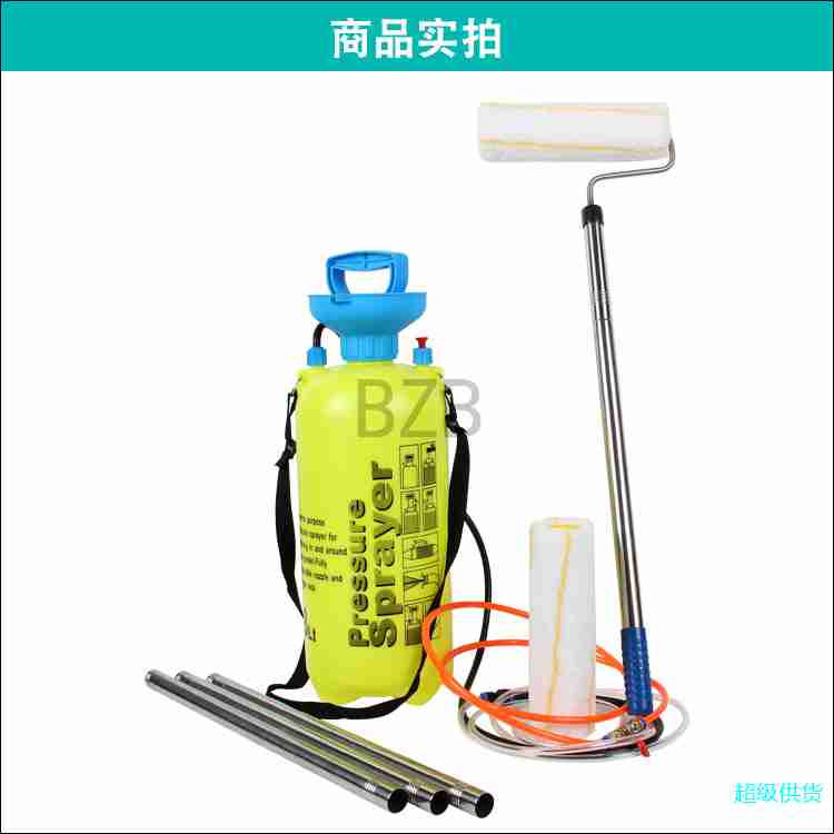 半自动免上料滚筒刷乳胶漆油漆涂料涂刷滚涂机自吸涂料滚筒图3