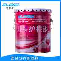 艾立斯20kgELESE牌艺术水性围栏漆环保水性漆T仿木护栏专用涂料大红/大紫/中黄/太青蓝20KG
