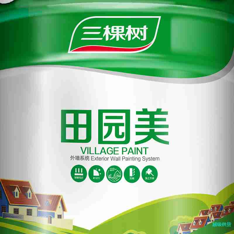 三棵树田园美耐候型外墙漆/外墙涂料田园美外墙乳胶漆20kg图2