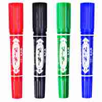 日本ZEBRA斑马双头记号笔箱头笔彩色记号笔150-MC双性记号笔
