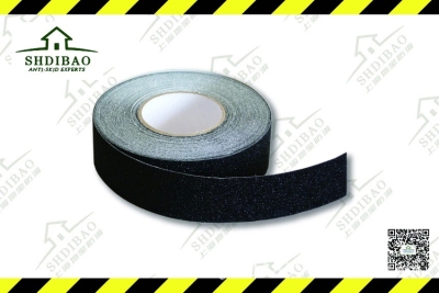 楼梯防滑贴PVC2.5cm*20m金刚砂面耐磨防滑胶带多色防水地贴地面警示 楼梯防滑产品胶带图3
