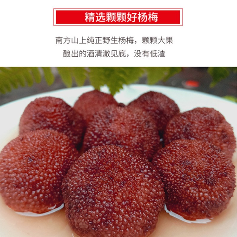 21度杨梅酒正宗杨梅酒150ml精装酒品质保障原产地佳品图3