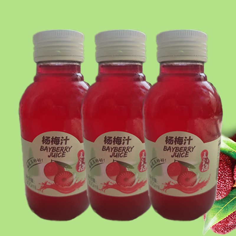 杨梅汁仙居杨梅核心产区杨梅果汁杨梅饮料300ml*15瓶/箱（整箱）图2