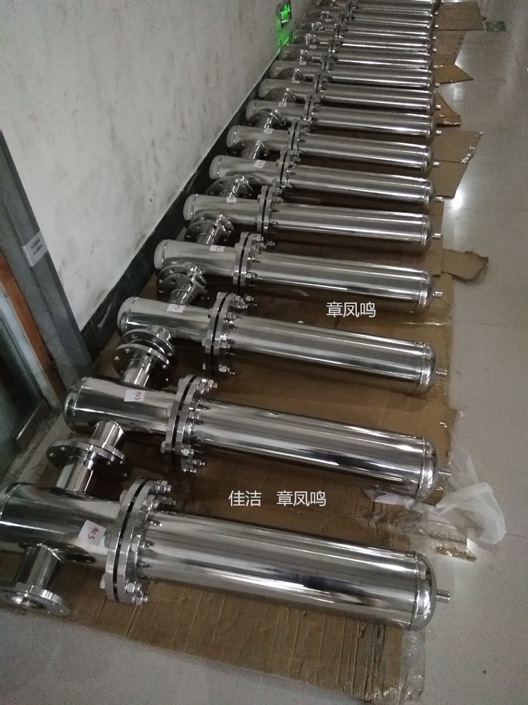 不锈钢气体过滤器 耐高温蒸汽过滤器 气体除菌过滤器图1