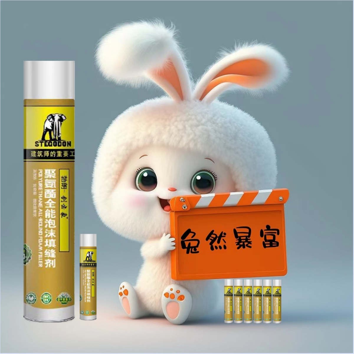 剑齿象®发泡胶发泡原理图2