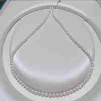 小珍珠颈链	1条	淡水珍珠	s925银可调节	3—3.5mm