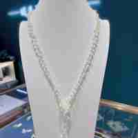 多用毛衣链	1条	淡水珍珠	水晶	5—7mm
