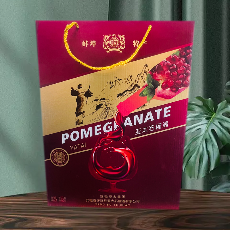 亚太石榴酒（750ml*2瓶/箱）图3