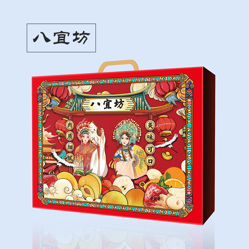 黄桃罐头礼盒（425g*6罐/箱）图2