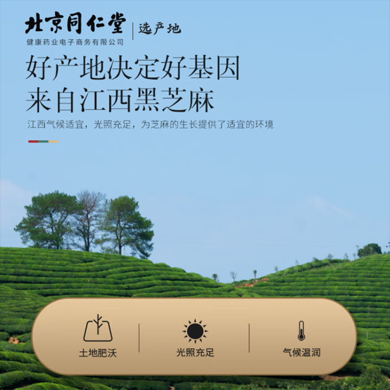 北京同仁堂 青源堂黑芝麻丸蜜制芝麻丸108克*4罐  黑芝麻黑豆黑米蜂蜜原蜜调制即食零食礼品图6
