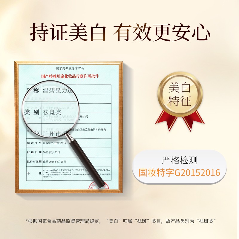 百亿补贴福利温碧泉力透白养肤乳男女士面部美白补水保湿淡斑提亮肤色清爽乳液图3