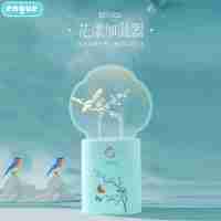 恩谷（ENGUE） engue恩谷迷你加湿器 创意旅行办公礼品 USB空气加湿器 EG-026花漾加温器