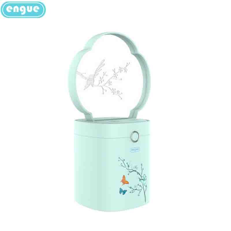 恩谷（ENGUE） engue恩谷迷你加湿器 创意旅行办公礼品 USB空气加湿器 EG-026花漾加温器图3