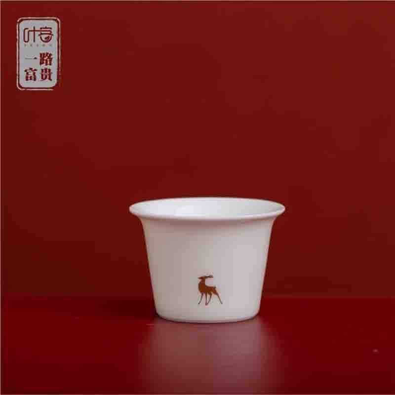 百亿补贴福利叶客【一路富贵】茶具套装茶壶组10件套图2