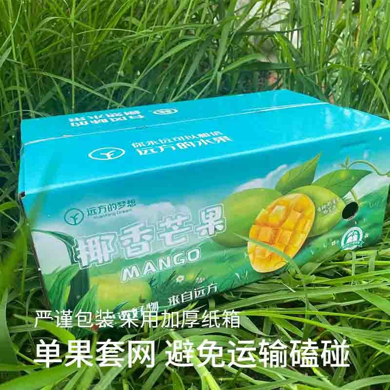 【咬一口就惊艳！攀枝花椰香芒 5斤装】远方好物出品 椰奶香味浓郁 特定果园 高熟度 有风味的好芒果 颠覆你对芒果的认知！图6