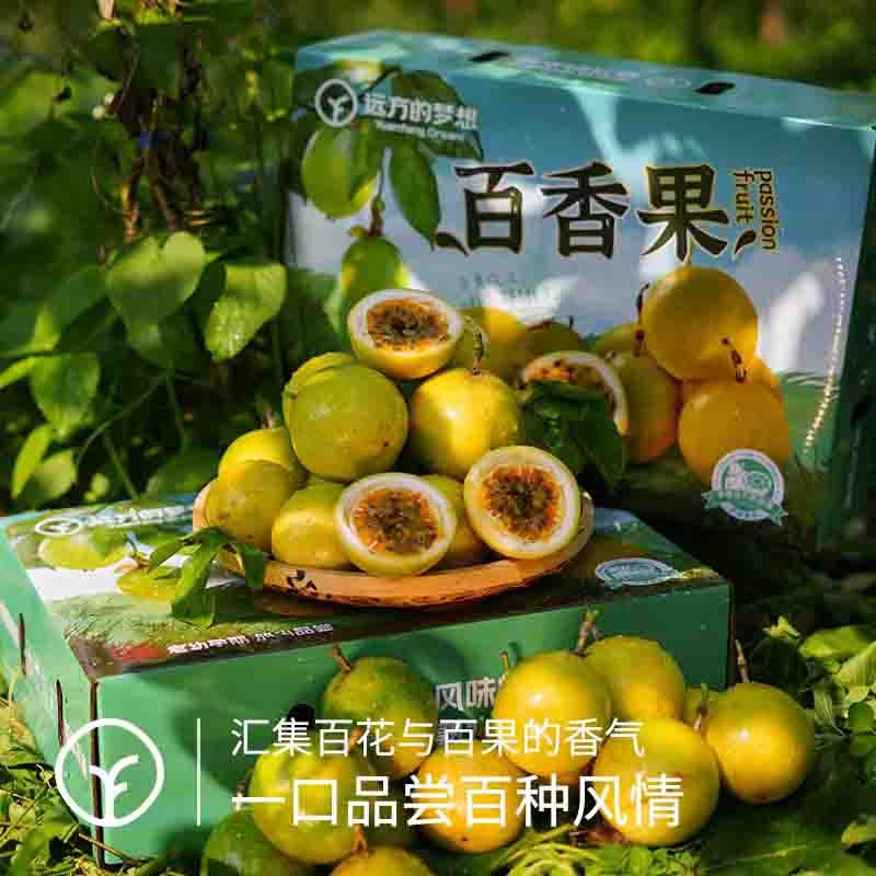 【308项农残未检出 这才是百香果！一百种香气在里面！原始森林里的百香果！】即食百香果 很香甜有芭乐味 非一般百香果可比！收到微微发黄就可食用3.5斤图4