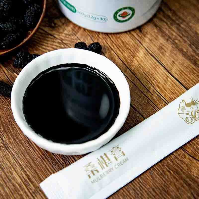 有机日【通过远方308项检测 有机桑葚膏】源自大凉山9万亩有机桑园，30年老桑树结果，低温萃取熬膏，1条有机桑葚膏≈33颗鲜桑葚图2