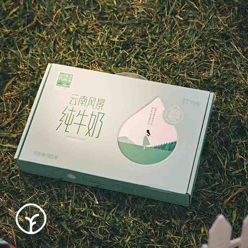 【通过远方134项检测 0添加0防腐新希望集团来自云南高原纯正味道】3.6g高蛋白全脂纯牛奶10瓶/箱*1箱图5