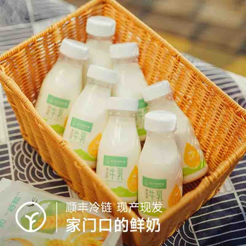【通过远方121项检测 定制低温短保牛乳 保质期15天 200ml*9瓶】每100ml含3.6g蛋白 奶香浓郁丝滑  更好的保留牛奶中营养图3