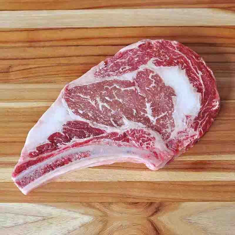 【通过远方226项检测 澳洲和牛M5短柄战斧眼肉牛排】甄选99%纯种澳洲和牛 从牧场到餐桌无任何化学添加 整条原切图2