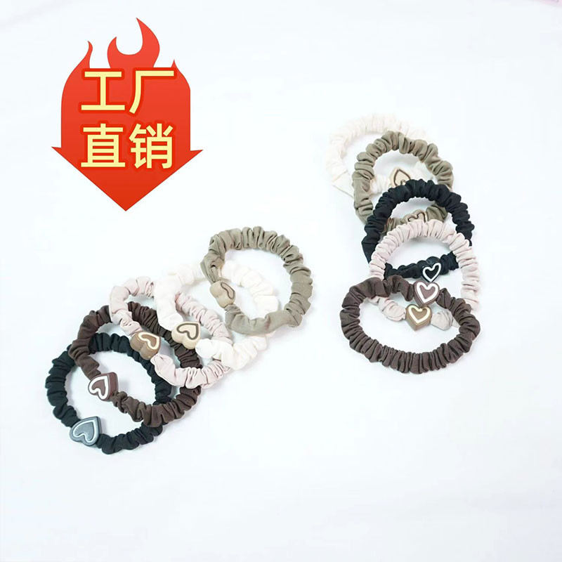 冰丝爱心肠圈皮筋图5