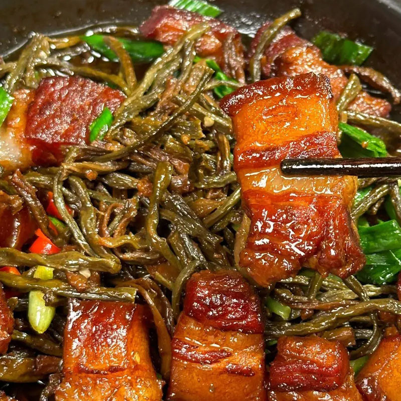 五花肉干豆角图4
