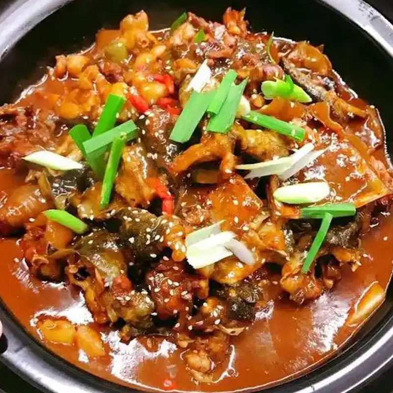 黑鱼烧扣肉（色）图2
