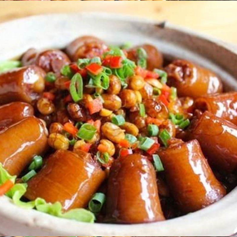 黄豆烧猪尾图2