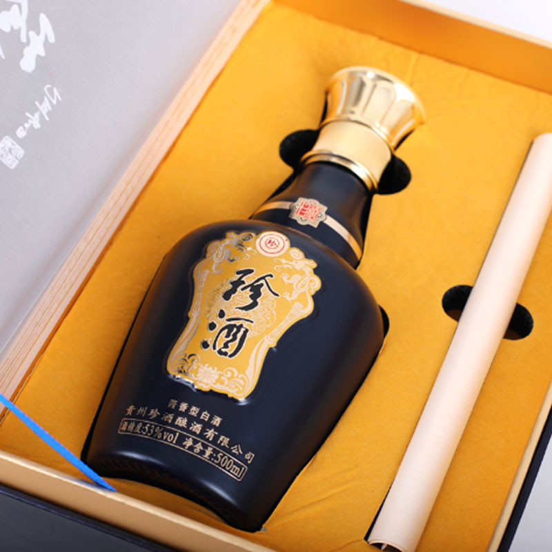 珍酒 珍禧 53度酱香型白酒 500ml/瓶 单瓶装(箱规:4瓶/箱）图4