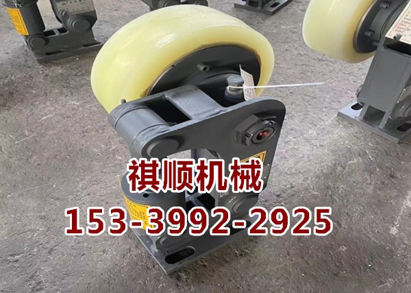 立井罐笼用缓冲轮皮 聚氨酯滚轮 罐耳型号图1