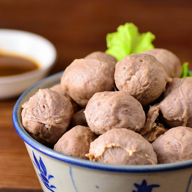 正宗牛肉丸火锅烧烤饭店4.166g*120只/500g/袋批发供应图5