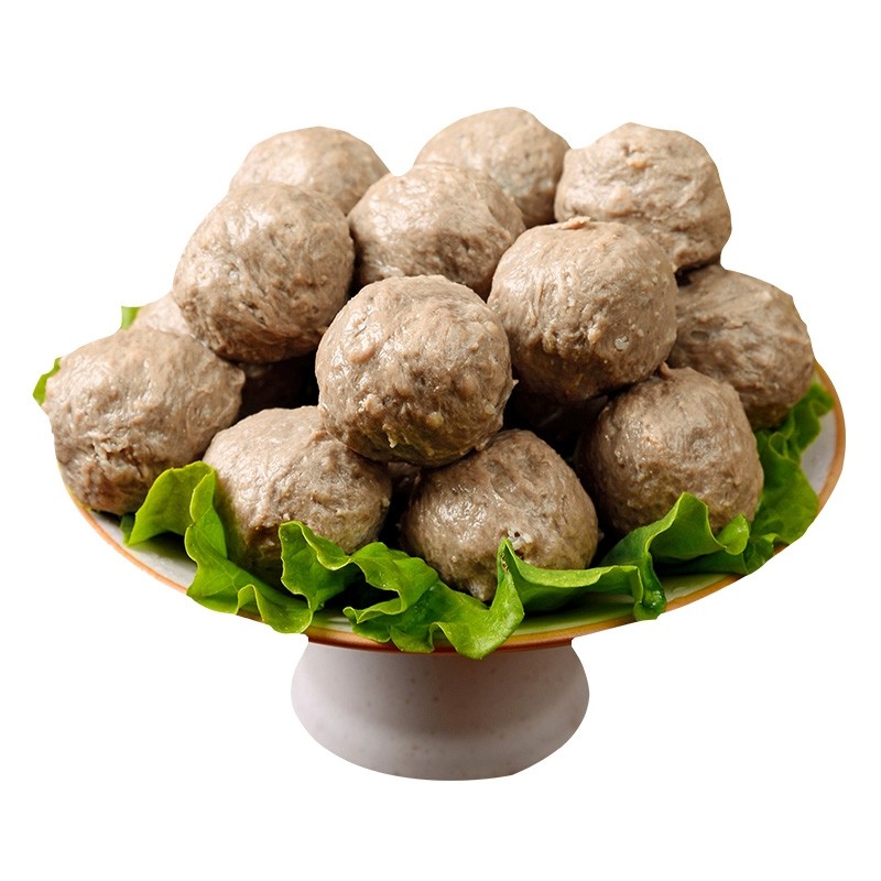 正宗牛肉丸火锅烧烤饭店4.166g*120只/500g/袋批发供应图3