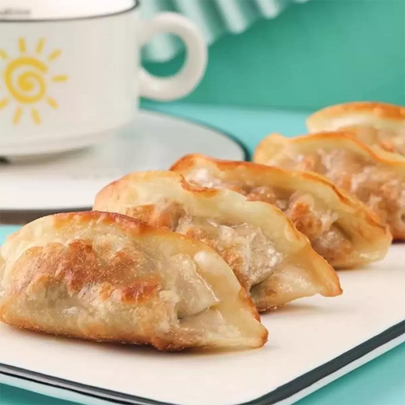 安井蒸煎饺玉米蔬菜菌菇三鲜早餐速食半成品煎饺锅贴饺子速冻商用|图5